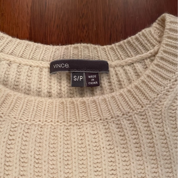 Vince Striped Soft Sweater - Picture 2 of 5